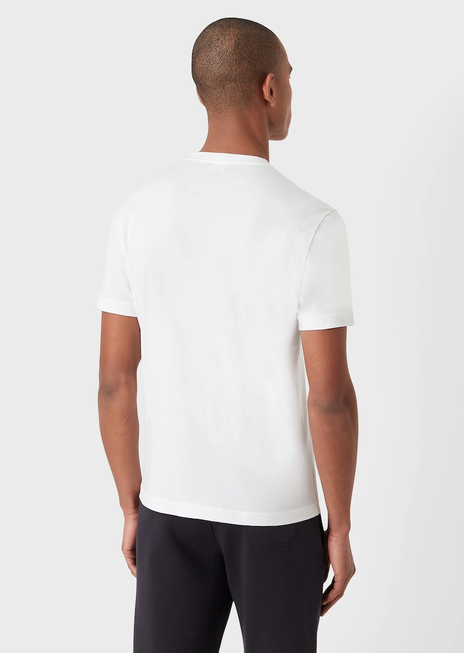 Cotton, silk and cashmere jersey T-shirt 06